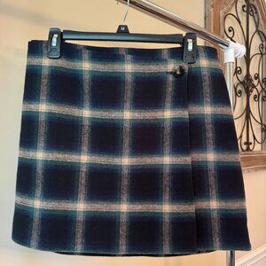 Sezane Laure Skirt Hereford Checks - Size 8